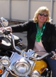 St. Patrick's Day on a bike